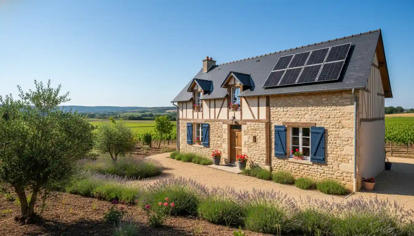 Installation de Panneaux Solaires à Lalande-de-Pomerol, Les Annereaux